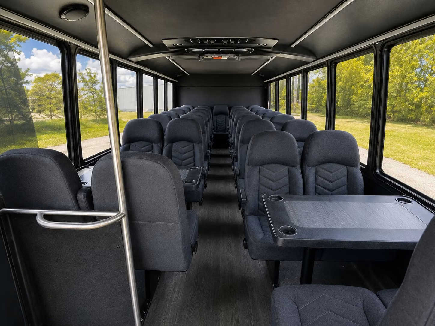 20 passenger minibus inside