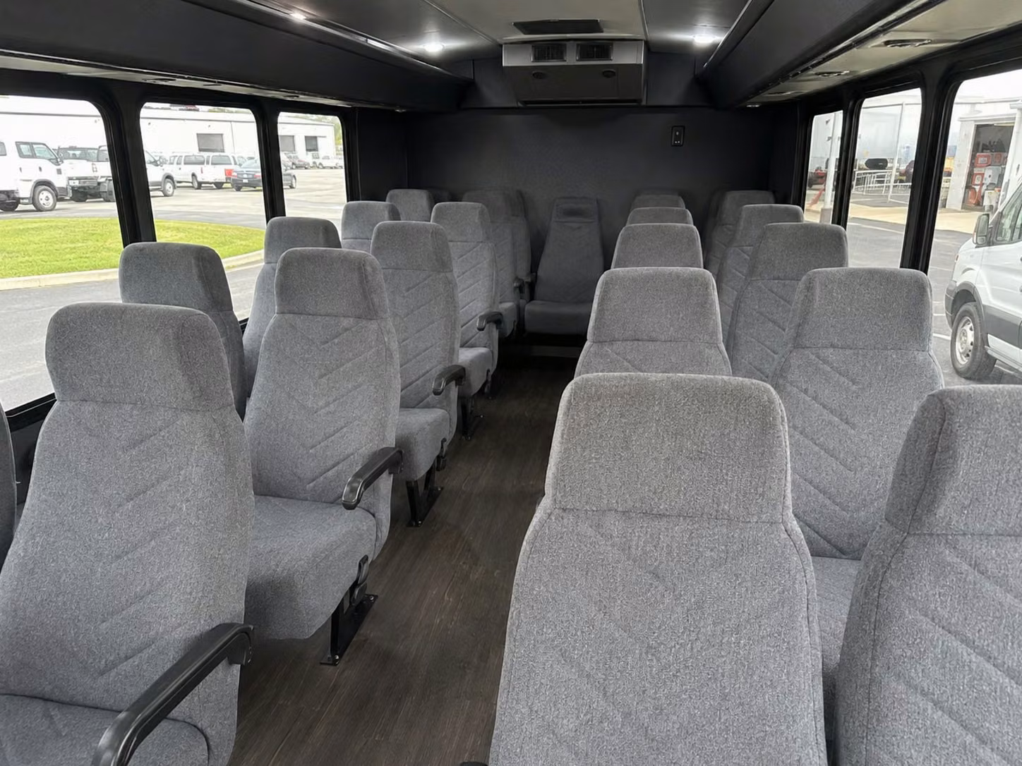 20 passenger minibus interior