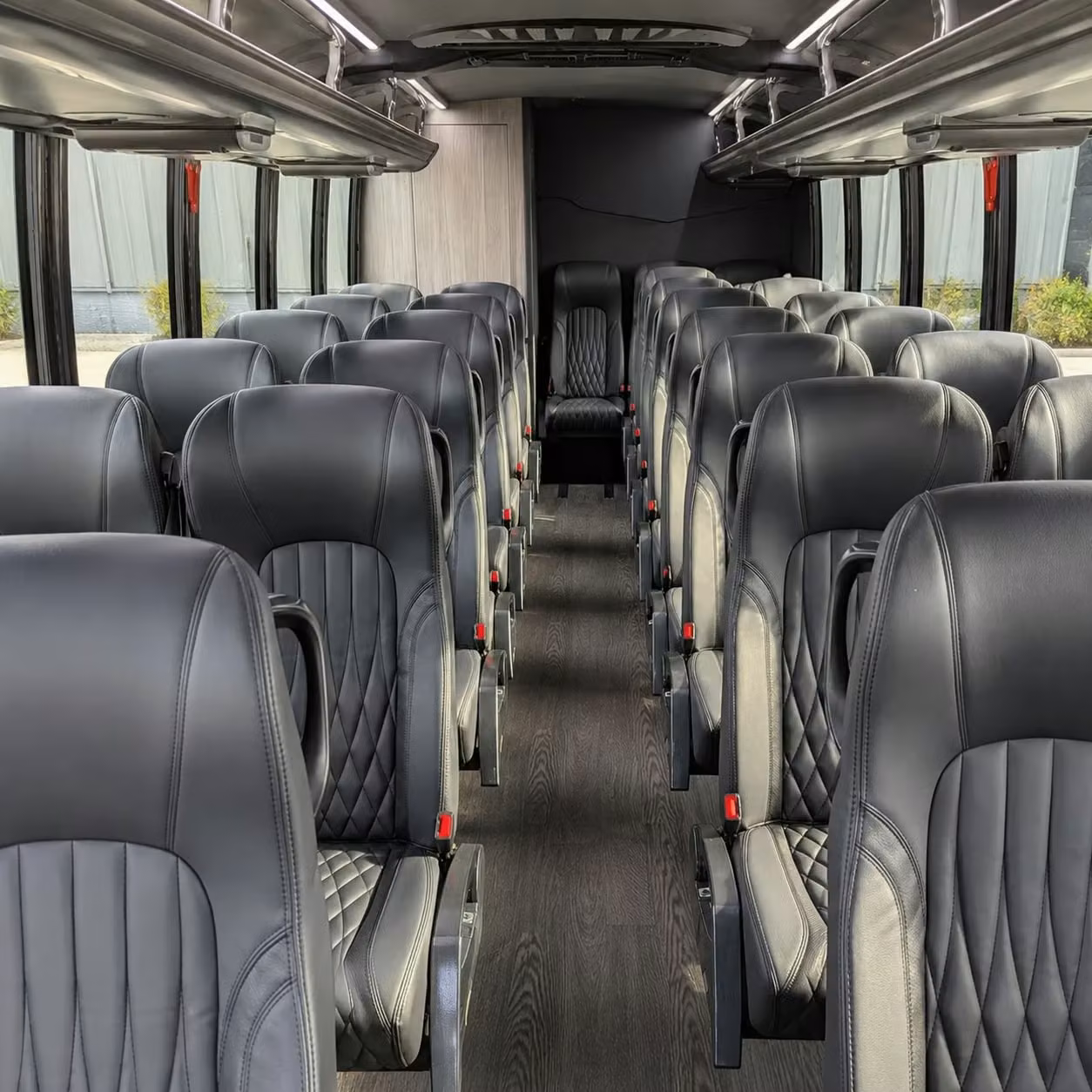 25 passenger minibus inside