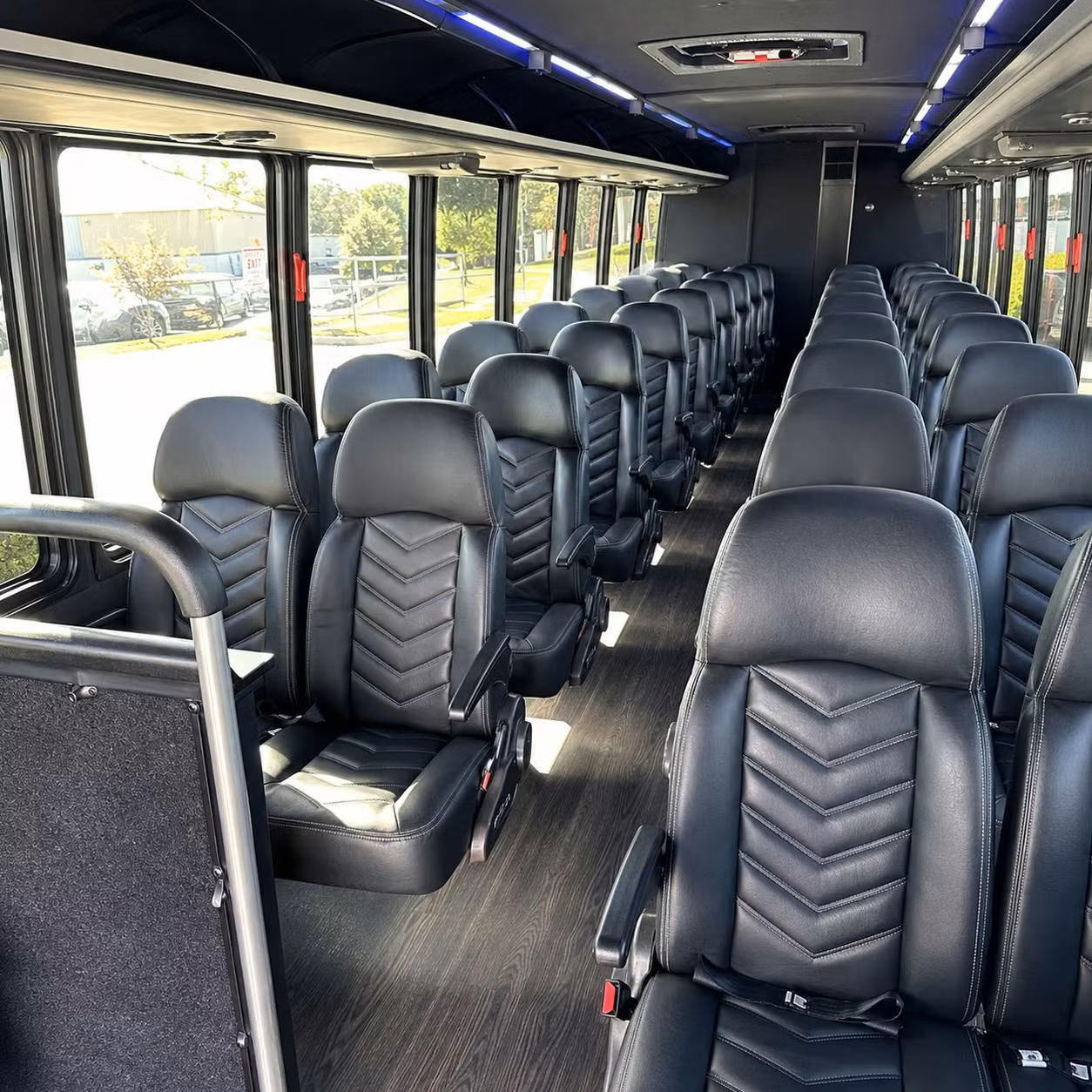30 passenger minibus interior