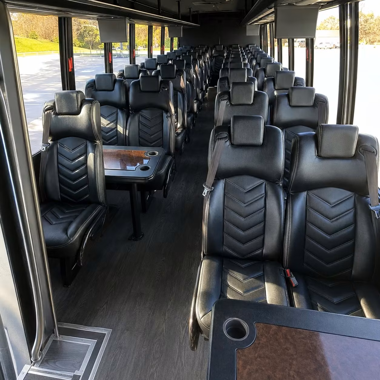 35 passenger minibus interior