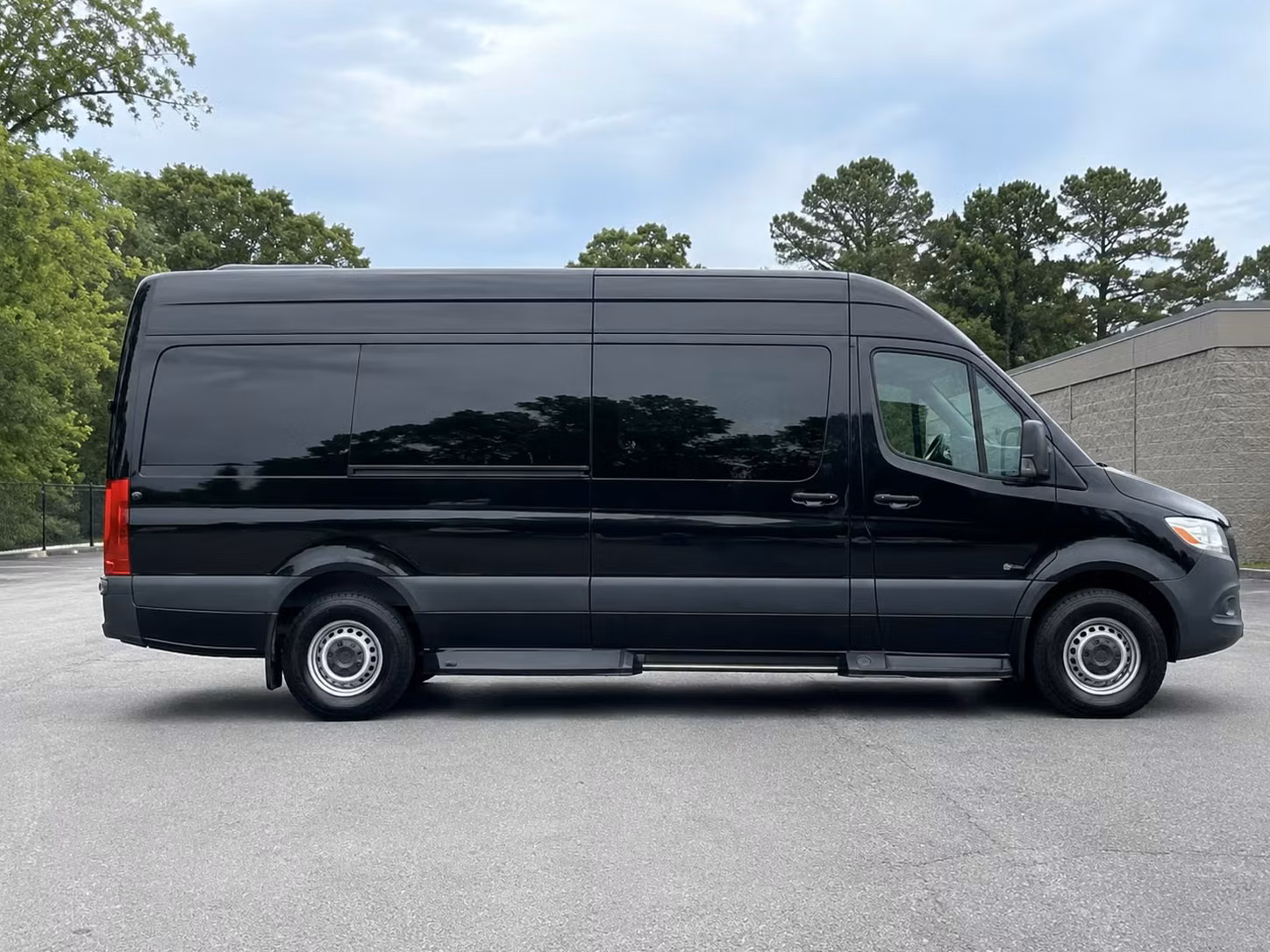 sprinter van with driver